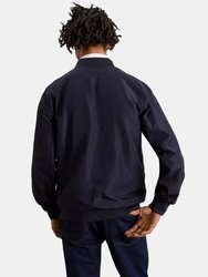 Mens Bomber Jacket - Navy