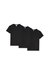 Mens Crew Neck T-Shirt Pack Of 3 - Black