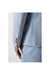 Mens End On End Single-Breasted Skinny Suit Jacket - Pale Blue