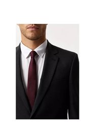 Mens Essential Plus And Tall Tailored Suit Jacket - Charcoal