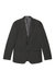 Mens Essential Single-Breasted Skinny Suit Jacket - Charcoal