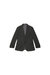 Mens Essential Single-Breasted Slim Suit Jacket - Charcoal - Charcoal