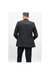 Mens Essential Single-Breasted Slim Suit Jacket In Black