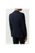 Mens Essential Single-Breasted Slim Suit Jacket - Navy