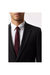 Mens Essential Single-Breasted Tailored Suit Jacket - Charcoal