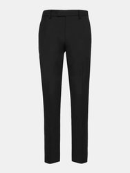 Mens Essential Skinny Suit Trousers - Black