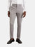 Mens Essential Skinny Suit Trousers - Light Grey