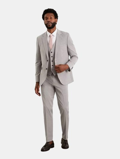 Burton Mens Essential Slim Suit Jacket - Light Grey product