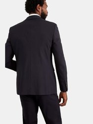 Mens Essential Slim Suit Jacket - Navy