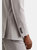 Mens Essential Tailored Suit Jacket - Light Grey