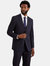 Mens Essential Tailored Suit Jacket - Navy