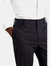 Mens Essential Tailored Suit Trousers - Navy