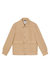 Mens Faux Wool Shirt Jacket - Camel