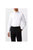 Mens Herringbone Textured Tailored Formal Shirt - White