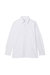 Mens Herringbone Textured Tailored Formal Shirt - White