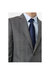 Mens Highlight Checked Skinny Suit Jacket - Gray/Blue