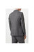 Mens Highlight Checked Skinny Suit Jacket - Gray/Blue