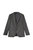 Mens Highlight Checked Slim Suit Jacket - Gray/Blue