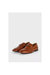 Mens Leather Buckle Detail Loafers - Tan - Tan