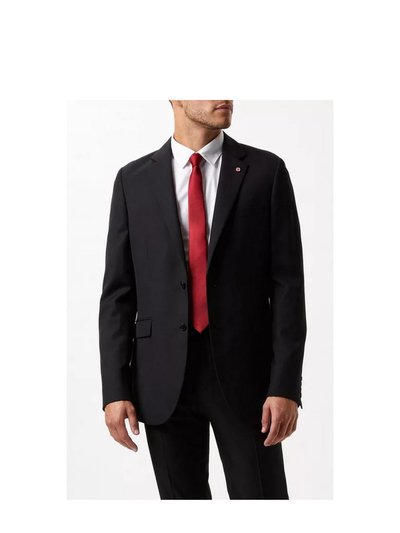 Burton Mens Limited Edition Football Slim Suit Jacket - Black product