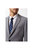 Mens Limited Edition Football Slim Suit Jacket - Gray