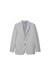 Mens Marl Slim Suit Jacket - Mid Grey