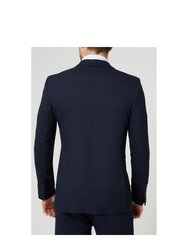 Mens Micro-Stripe Slim Suit Jacket