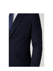 Mens Micro-Stripe Slim Suit Jacket