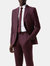 Mens Micro Textured Slim Suit Jacket