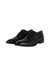 Mens Oxford Leather Brogues - Black - Black