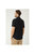 Mens Oxford Slim Short-Sleeved Shirt - Black