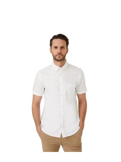 Burton Mens Oxford Slim Short-Sleeved Shirt - White product