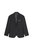 Mens Performance Single-Breasted Slim Suit Jacket - Black