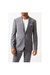 Mens Performance Single-Breasted Slim Suit Jacket - Gray - Gray