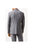 Mens Performance Single-Breasted Slim Suit Jacket - Gray