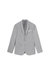 Mens Performance Single-Breasted Slim Suit Jacket - Gray