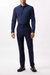 Mens Performance Slim Formal Shirt - Navy - Navy