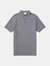 Mens Pique Polo Shirt - Gray