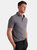 Mens Pique Polo Shirt - Gray