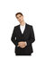 Mens Plus And Tall Tailored Suit Jacket - Black