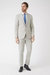 Mens Prince Of Wales Check Slim Suit Jacket - Neutral