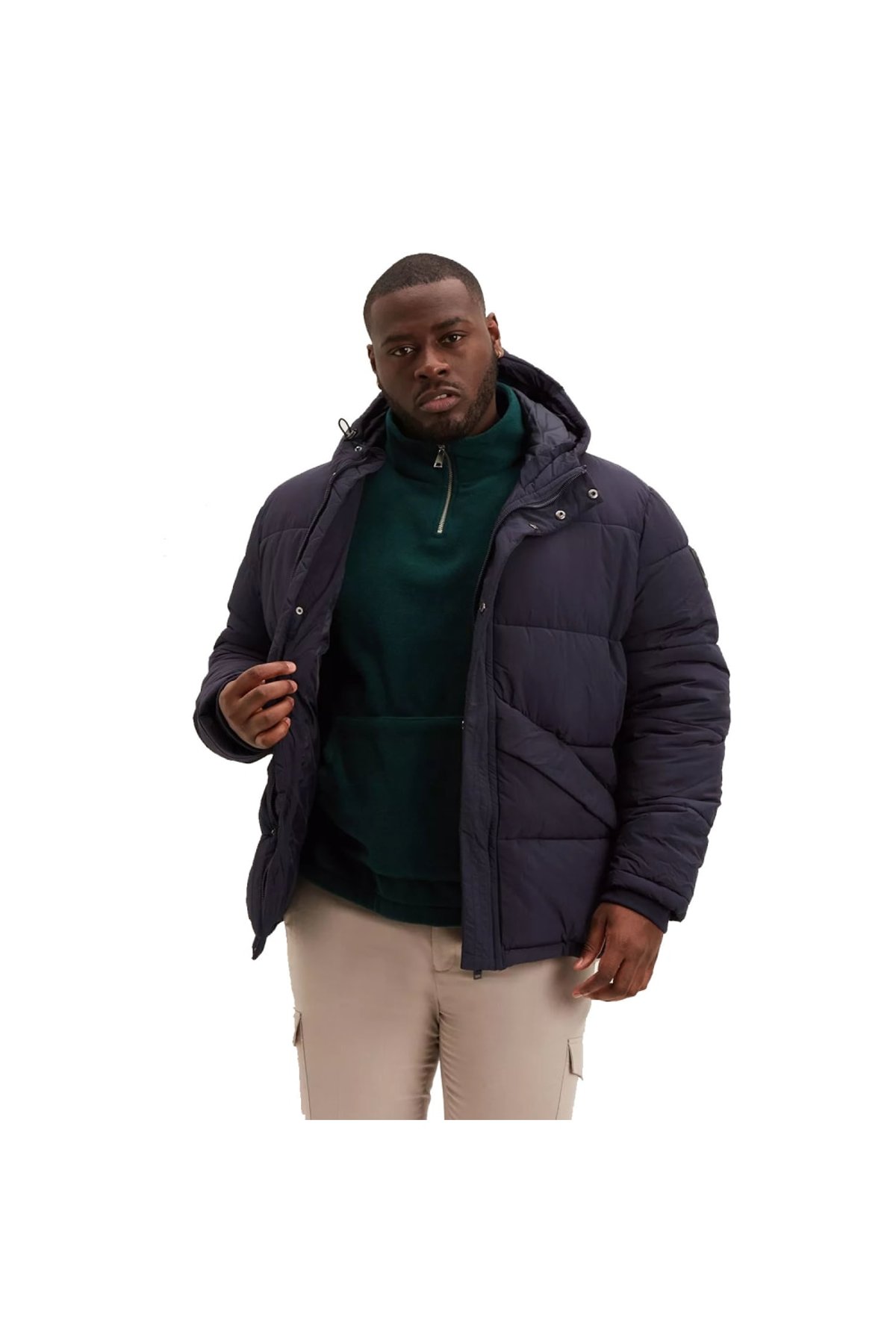 Burton Navy Mens Puffer Jacket Navy Verishop