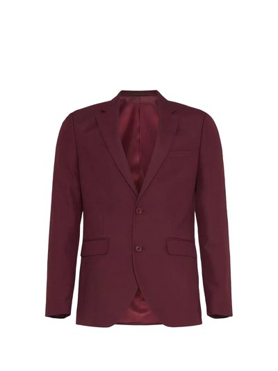 Burton Mens Slim Suit Jacket - Burgundy product