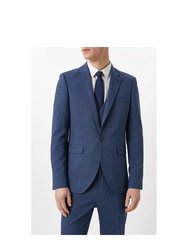 Mens Textured Skinny Suit Jacket