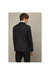 Mens Textured Slim Suit Jacket - Black
