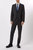 Mens Textured Slim Suit Jacket - Charcoal - Charcoal