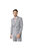 Mens Textured Slim Suit Jacket - Gray - Gray