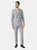 Mens Textured Slim Suit Jacket - Gray