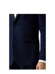 Mens Tuxedo Skinny Suit Jacket - Navy