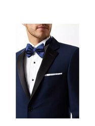 Mens Tuxedo Skinny Suit Jacket - Navy